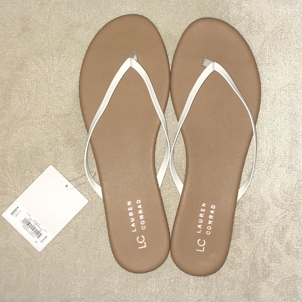 Lauren Conrad flip flops